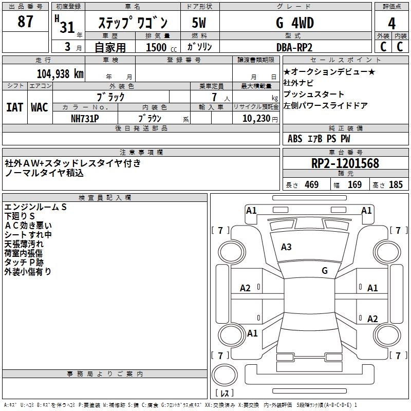 HONDA STEPWGN