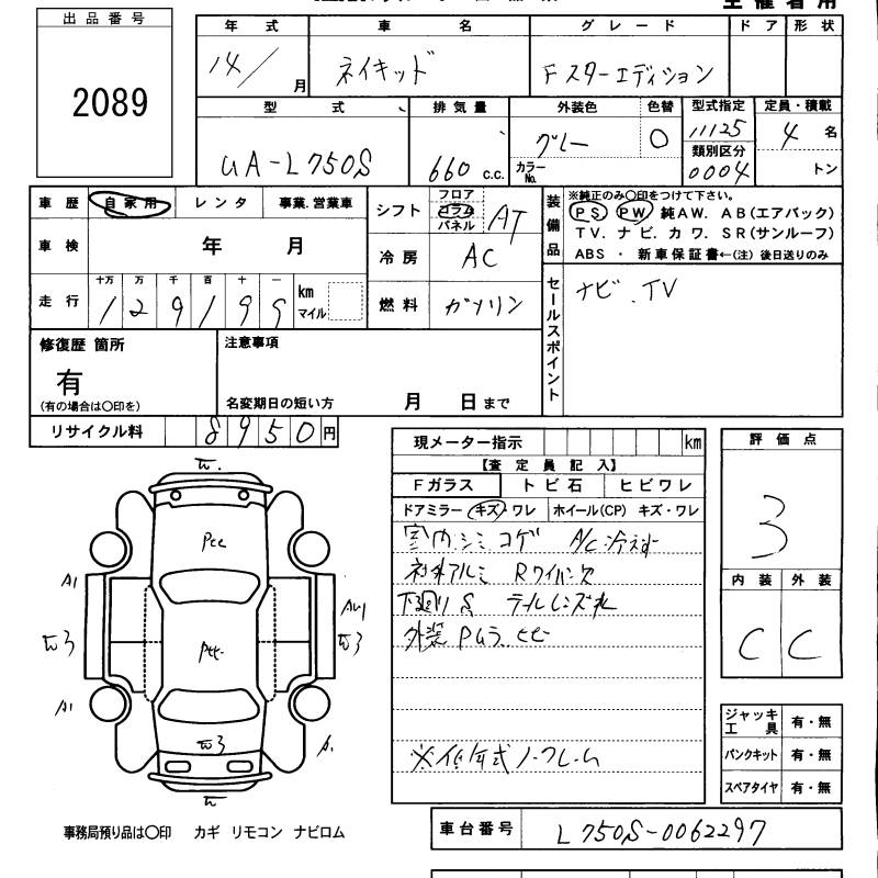 DAIHATSU NAKED