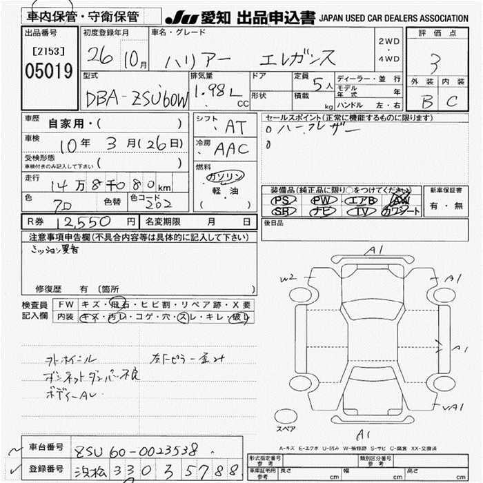TOYOTA HARRIER