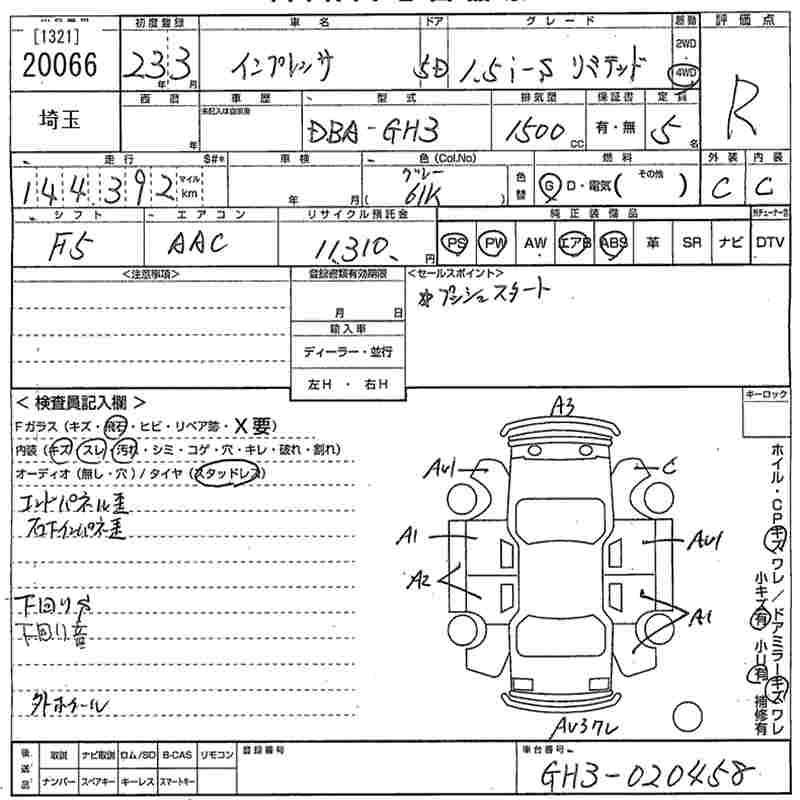 SUBARU IMPREZA