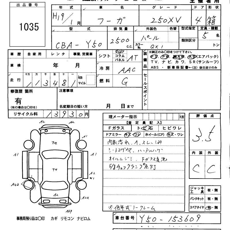 NISSAN FUGA