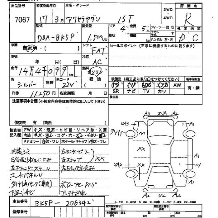 MAZDA AXELA
