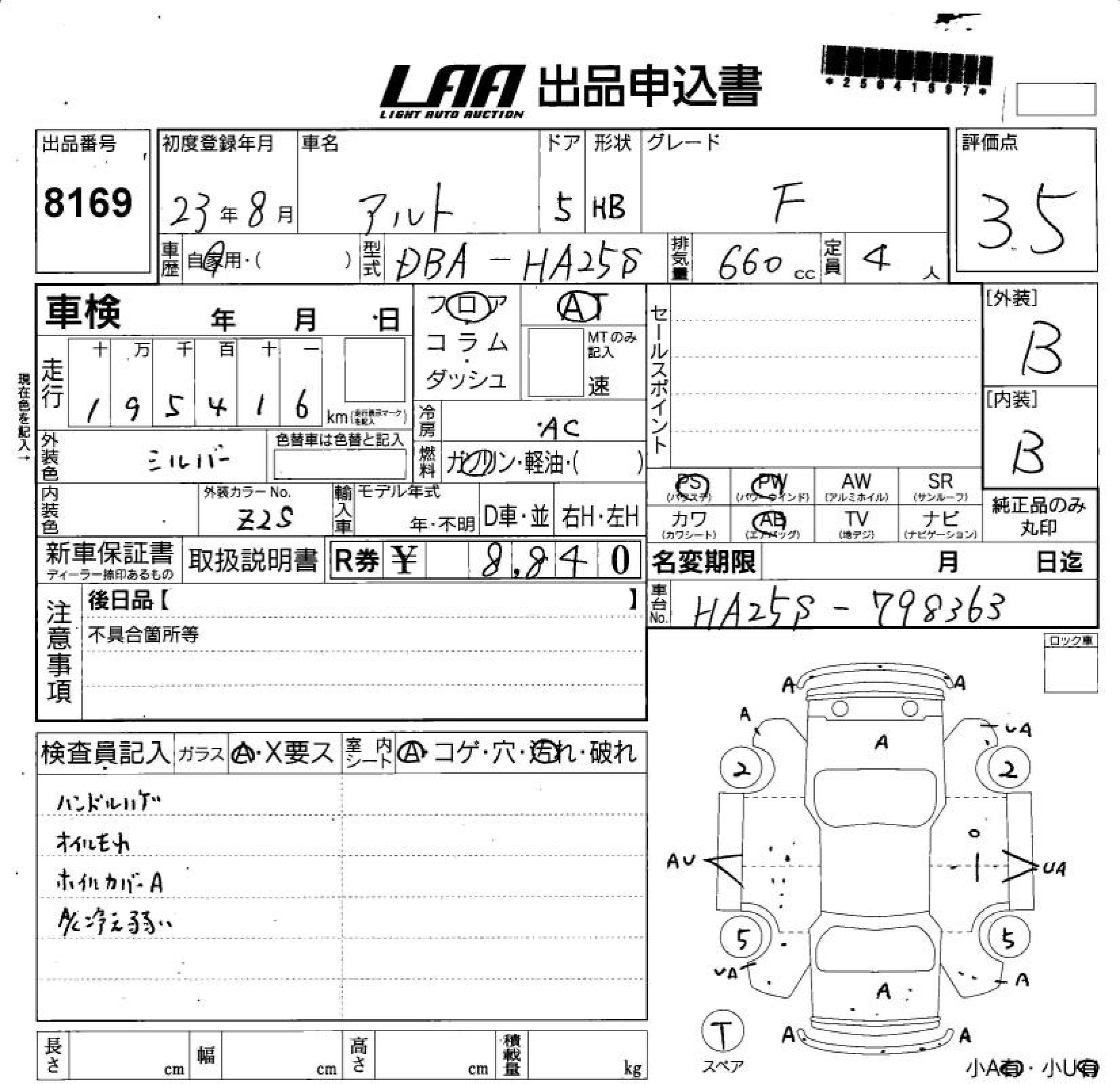 SUZUKI ALTO