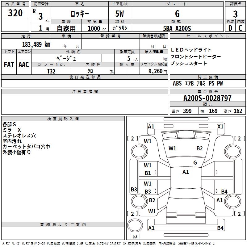 DAIHATSU ROCKY