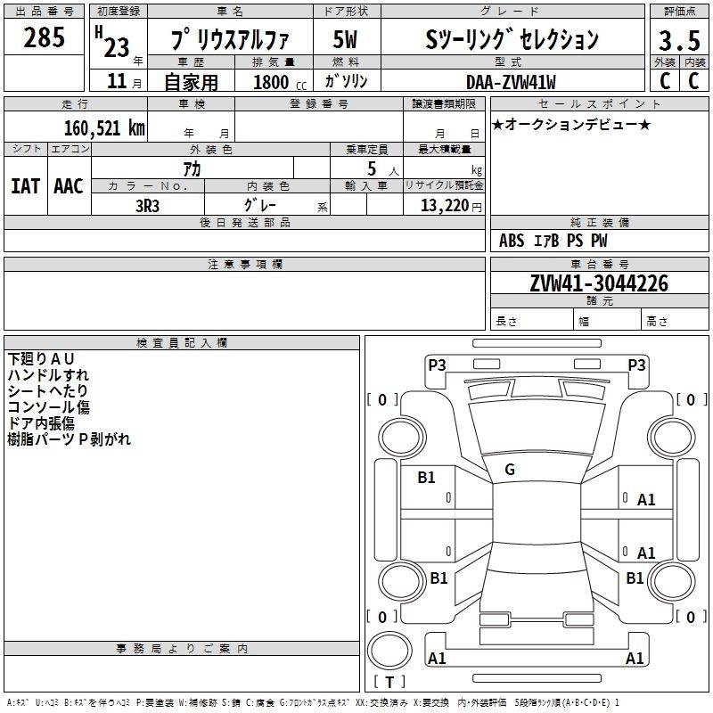 TOYOTA PRIUS ALPHA