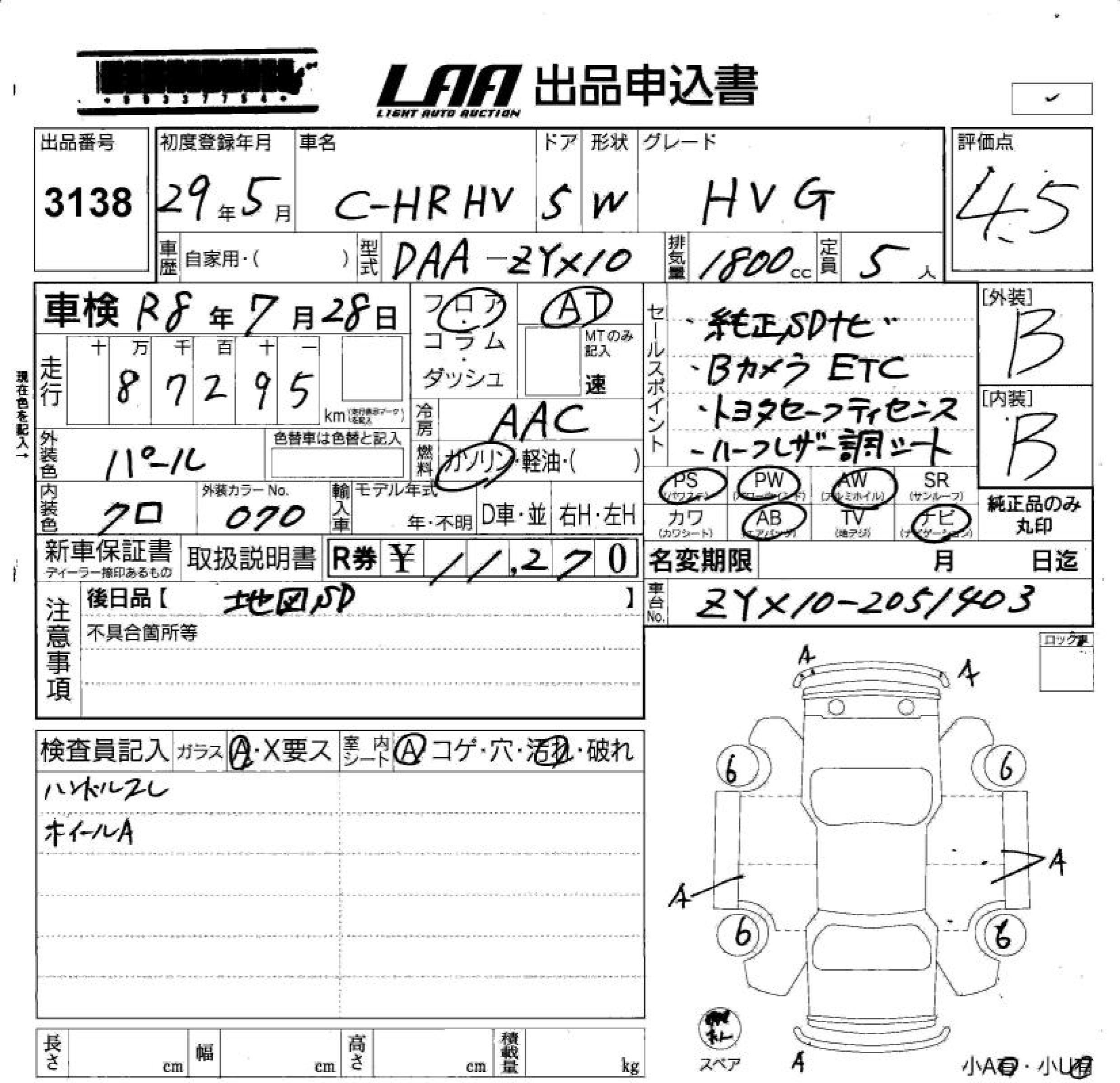 TOYOTA C-HR