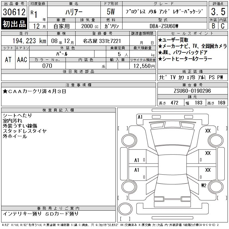 TOYOTA HARRIER