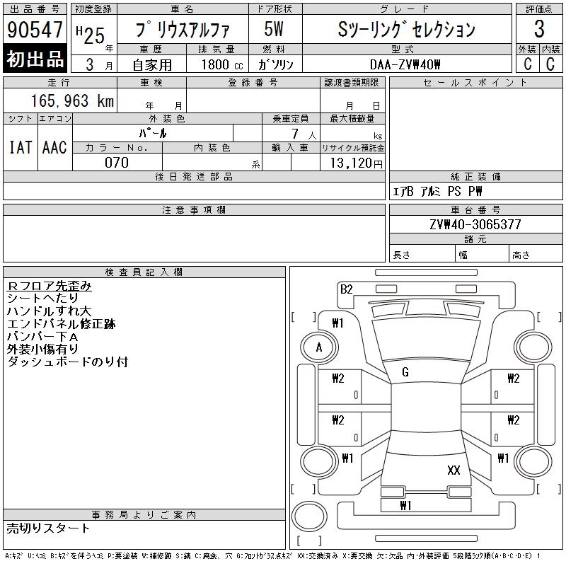TOYOTA PRIUS ALPHA
