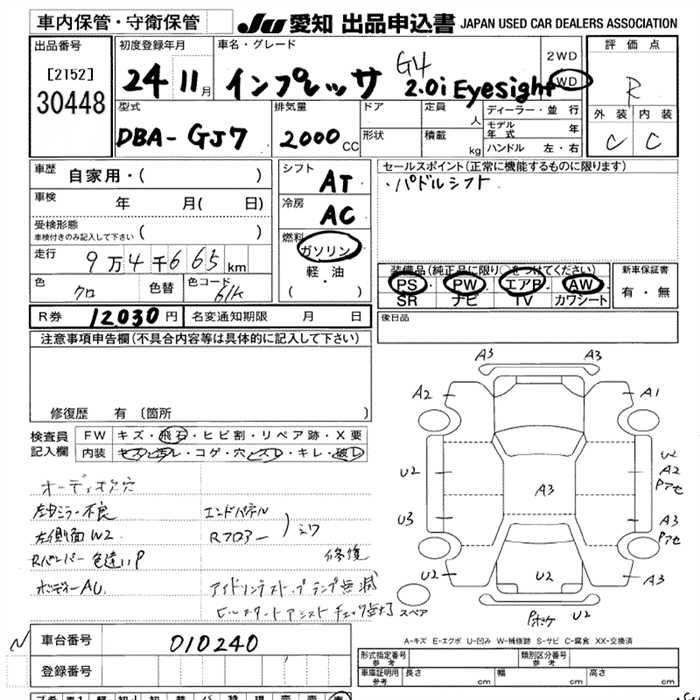 SUBARU IMPREZA