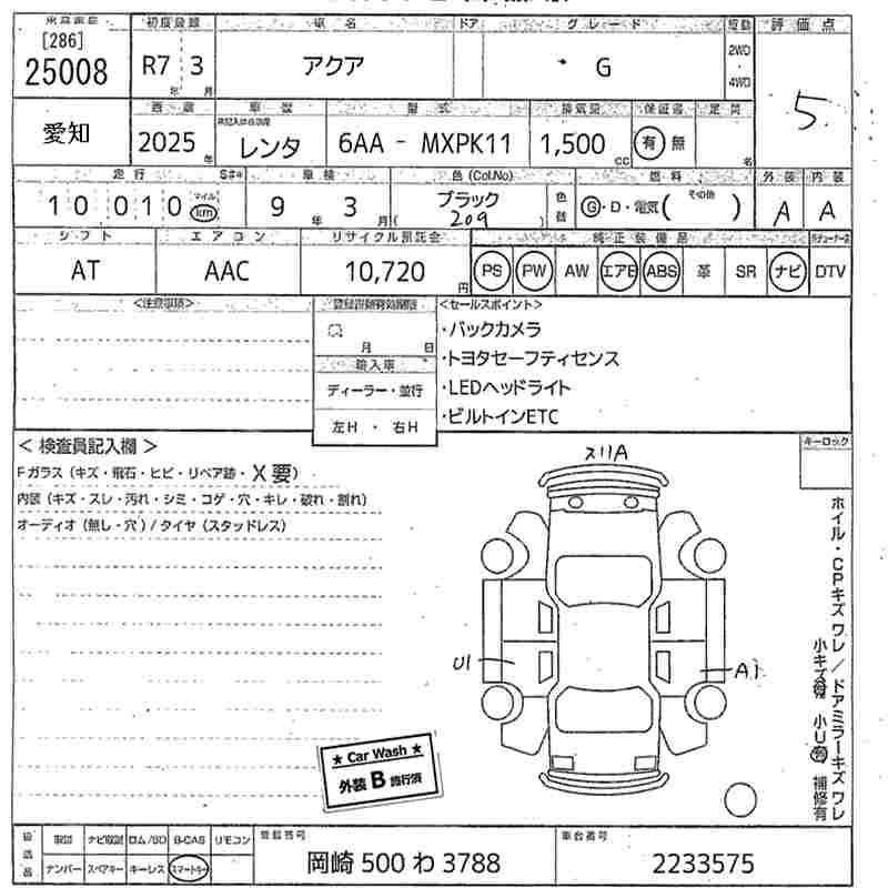 TOYOTA AQUA