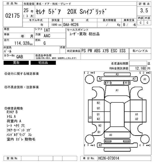 NISSAN SERENA