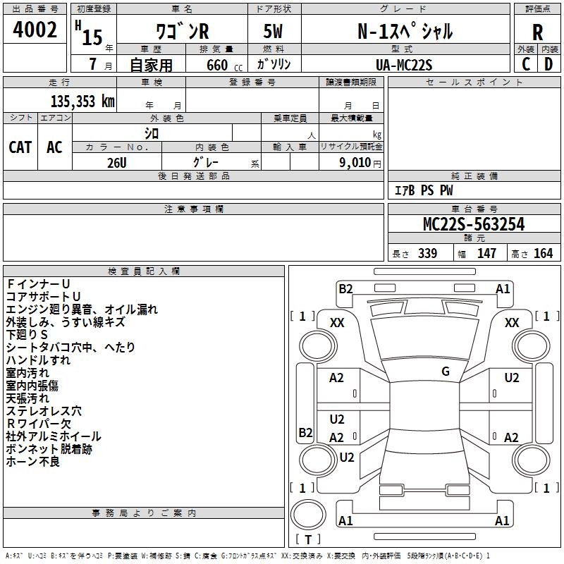 SUZUKI WAGON R