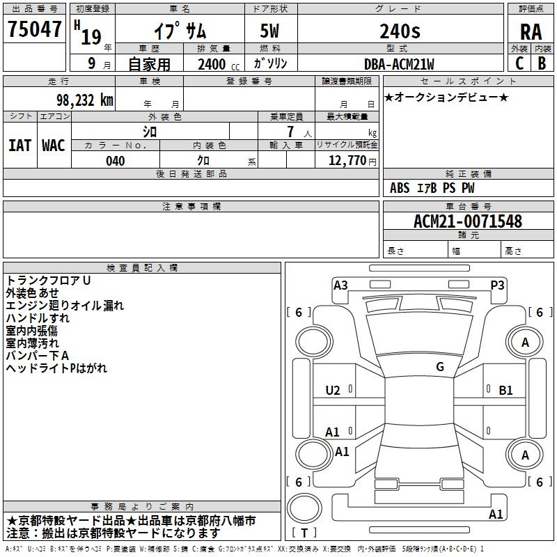 TOYOTA IPSUM