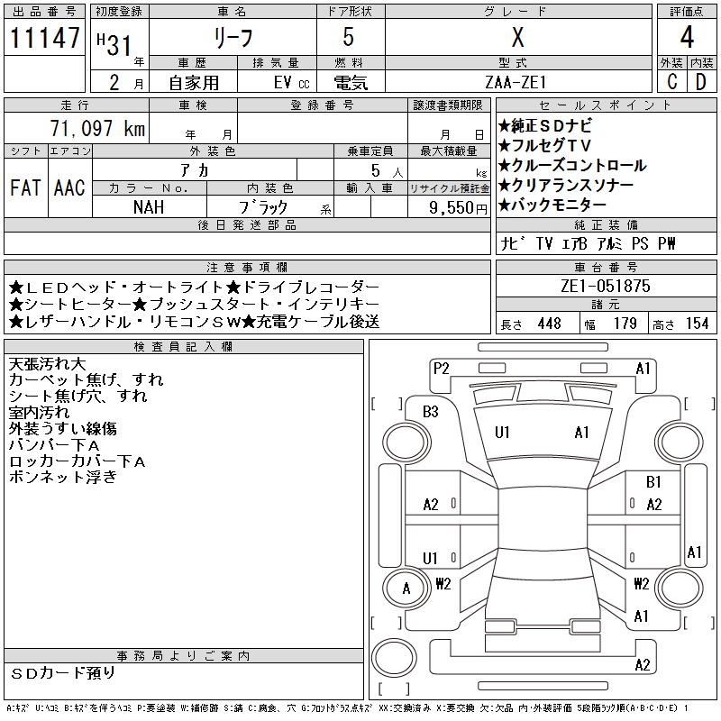 NISSAN LEAF