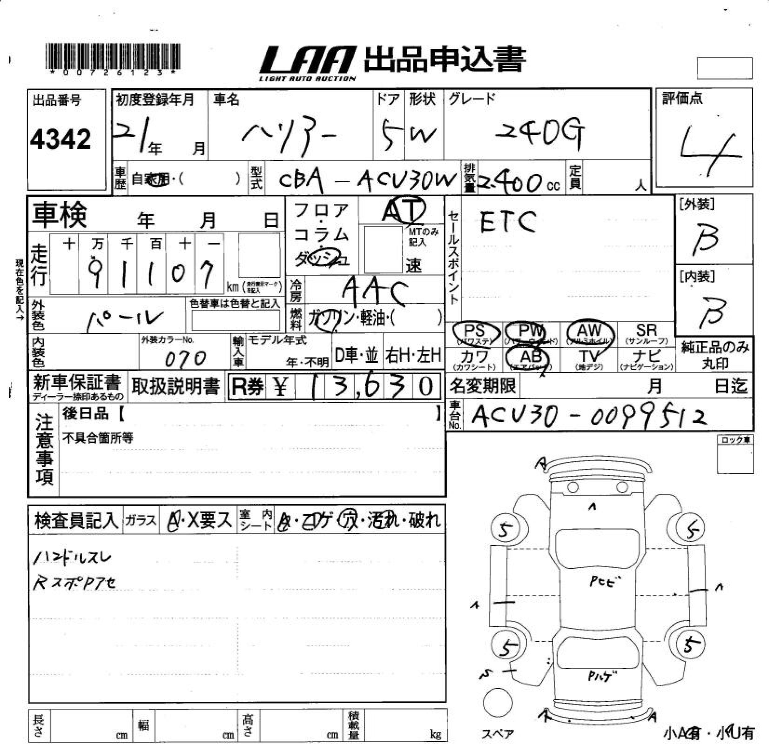 TOYOTA HARRIER