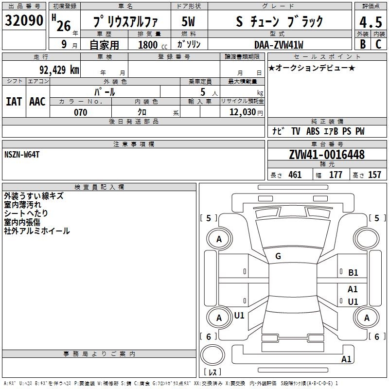 TOYOTA PRIUS ALPHA