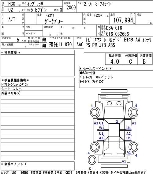 SUBARU IMPREZA