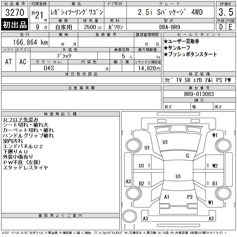 SUBARU LEGACY
