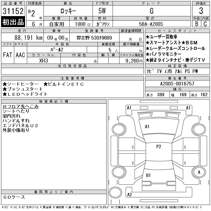 DAIHATSU ROCKY