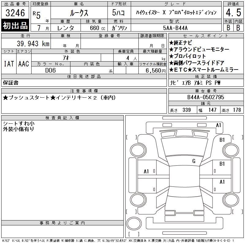 NISSAN ROOX