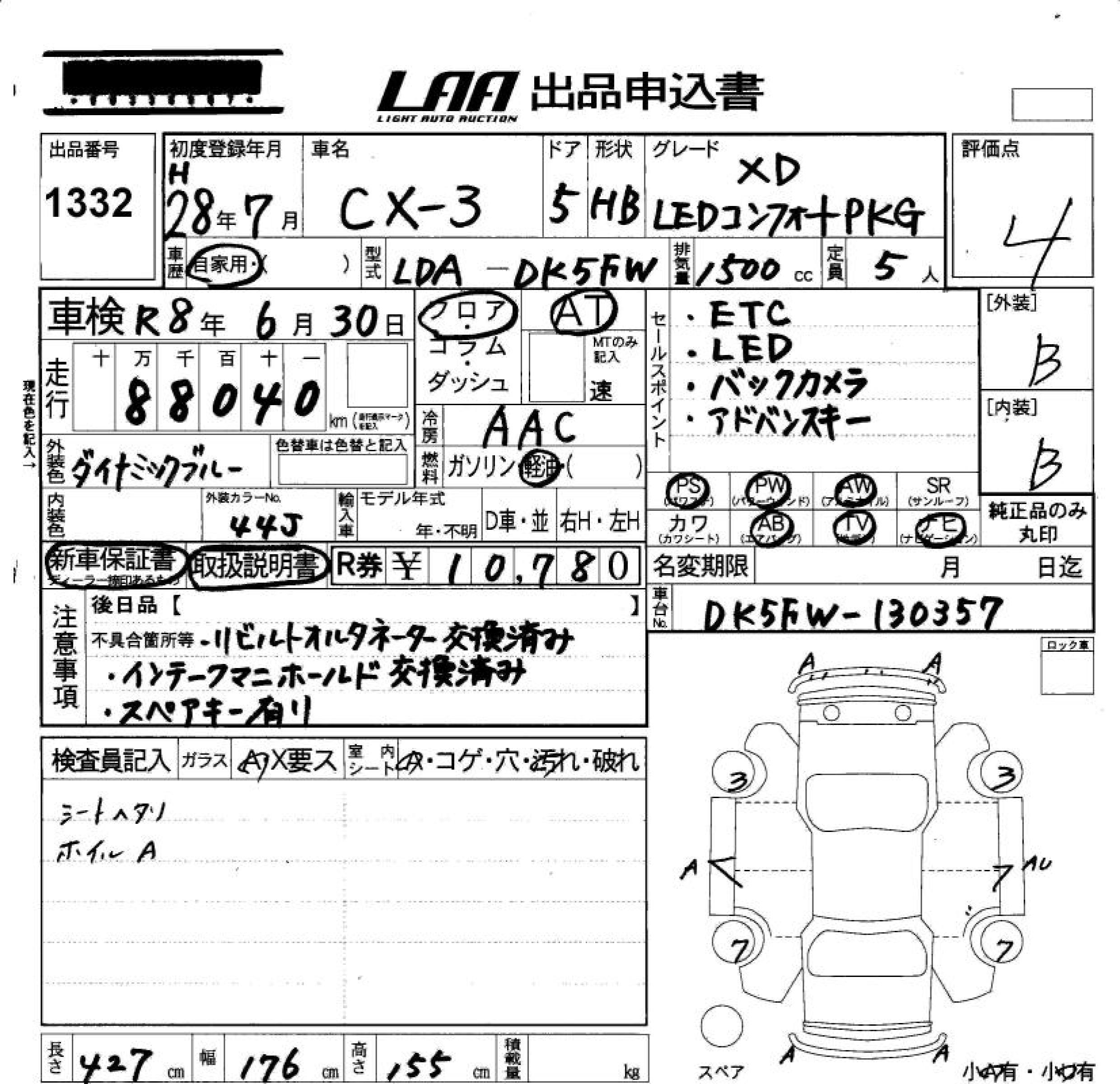 MAZDA CX-3