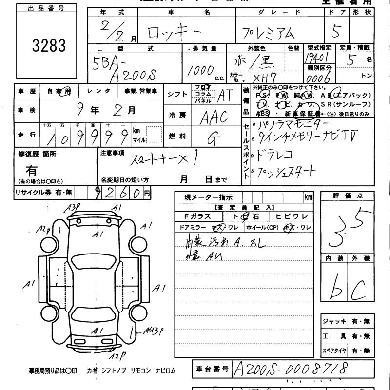 DAIHATSU ROCKY