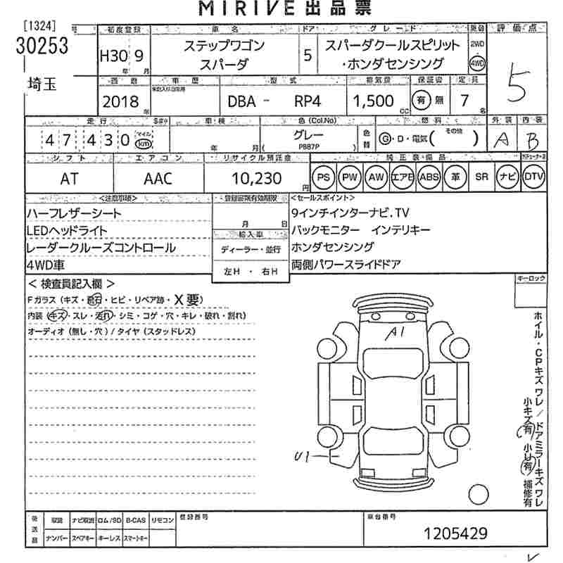 HONDA STEPWGN