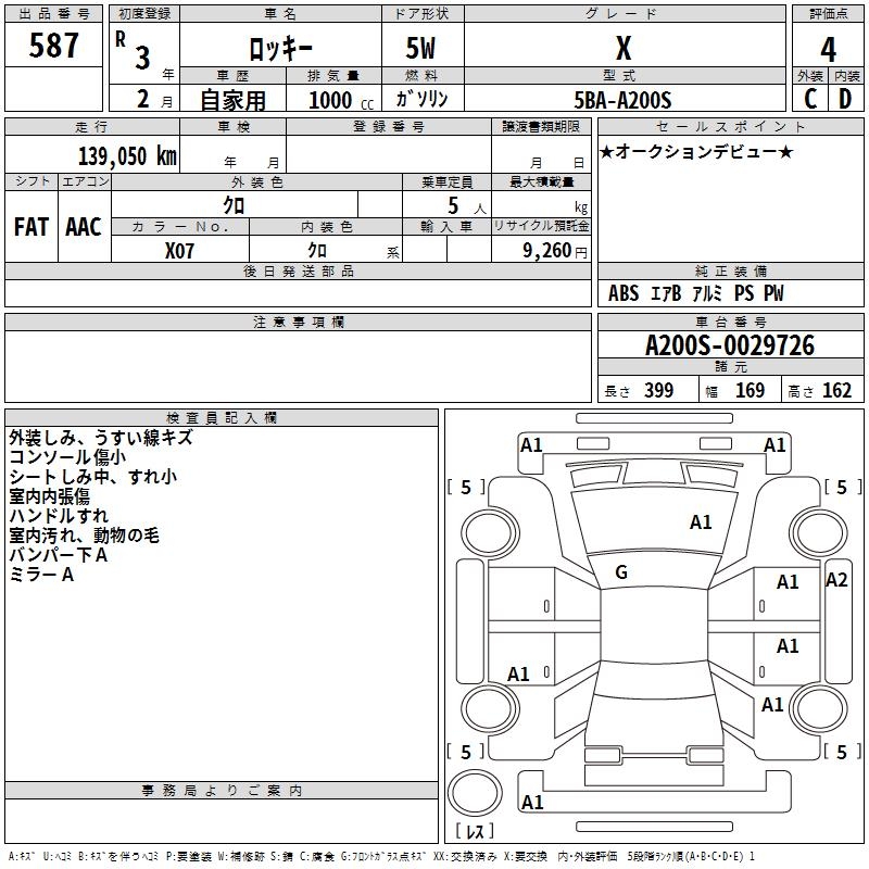 DAIHATSU ROCKY