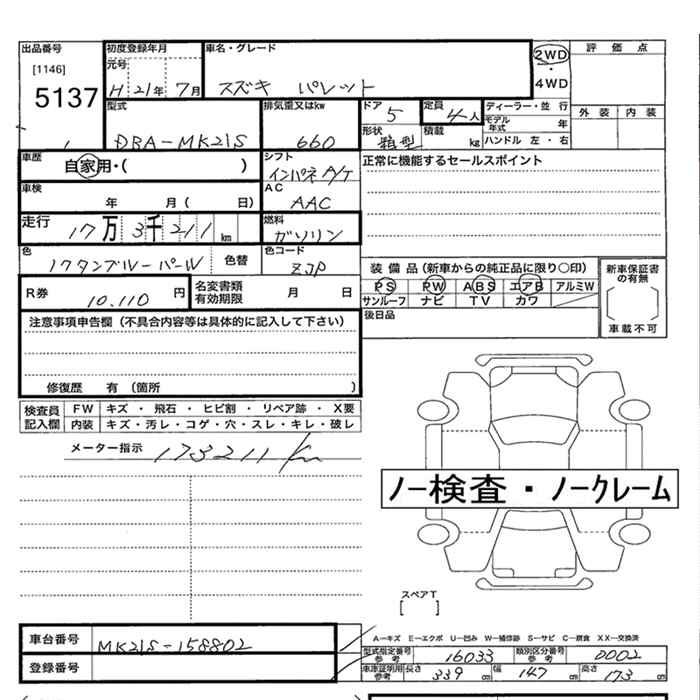 SUZUKI PALETTE