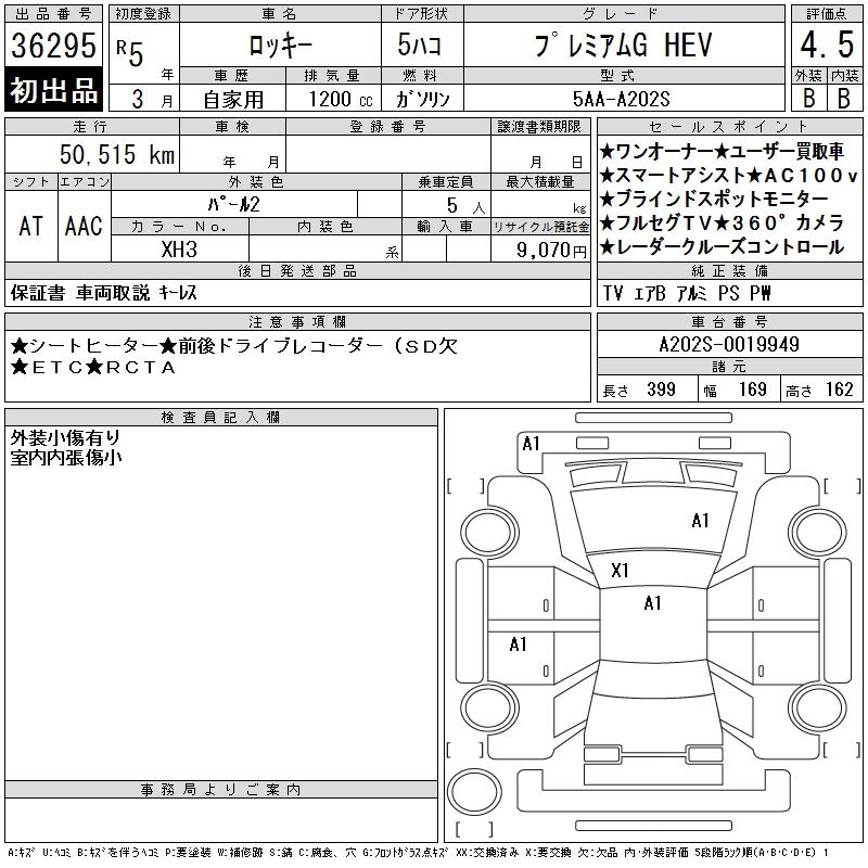 DAIHATSU ROCKY