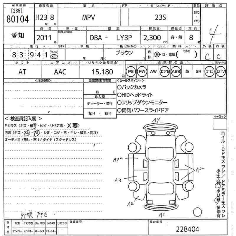 MAZDA MPV