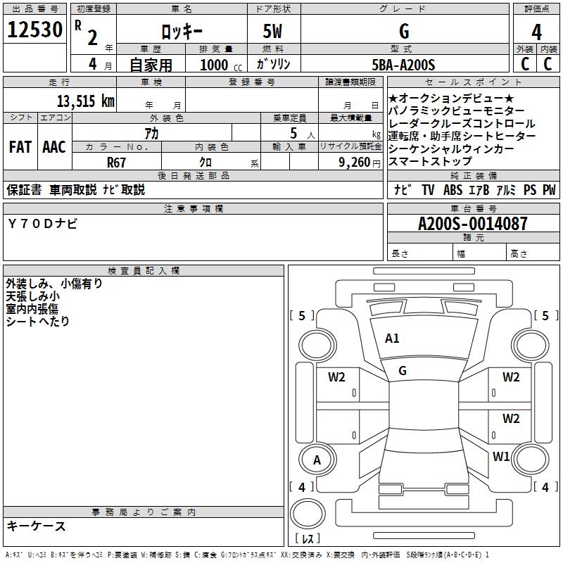 DAIHATSU ROCKY