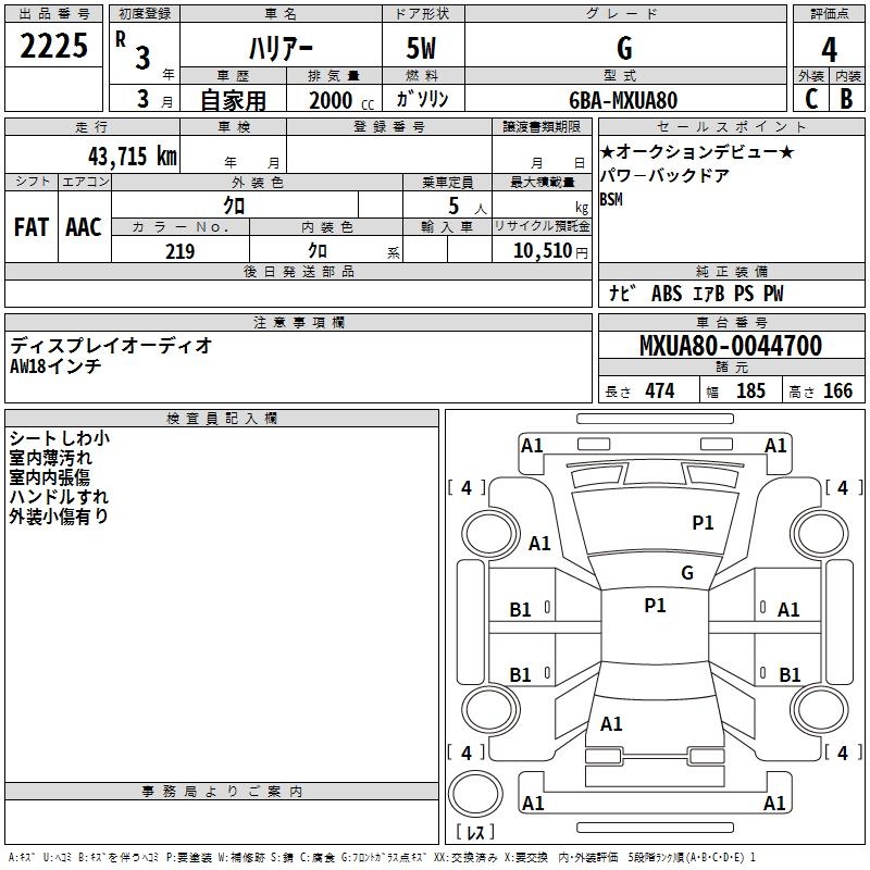 TOYOTA HARRIER