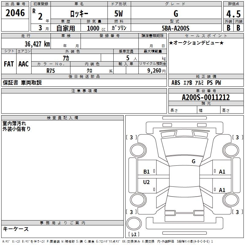 DAIHATSU ROCKY