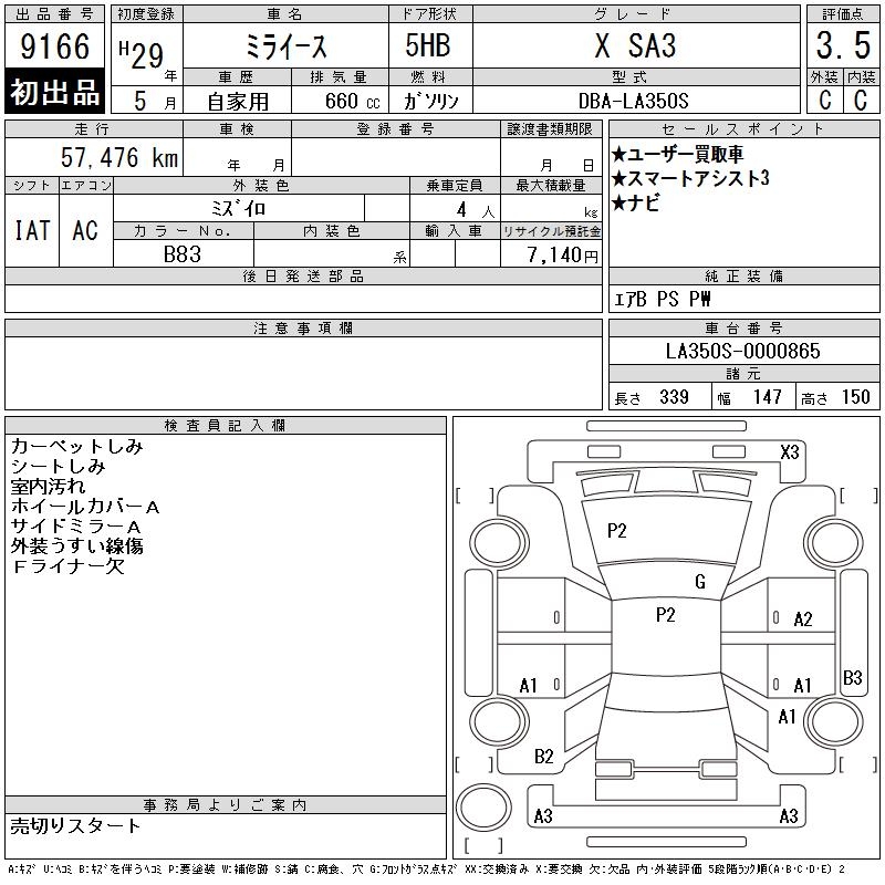 DAIHATSU MIRA E:S