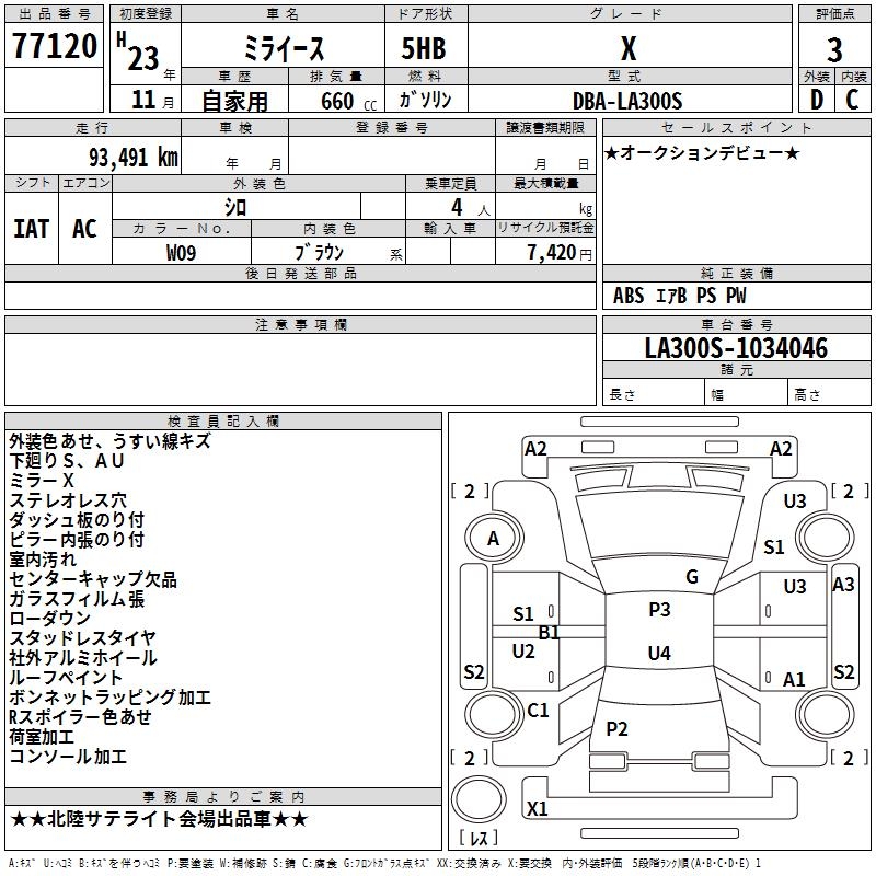 DAIHATSU MIRA E:S