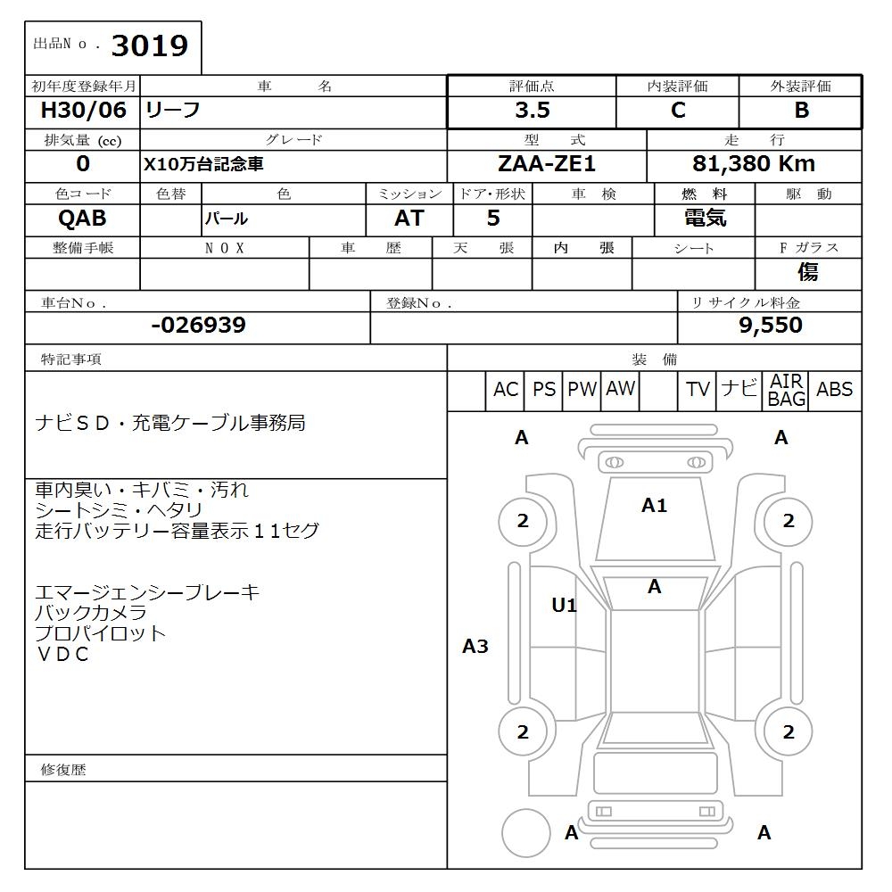 NISSAN LEAF