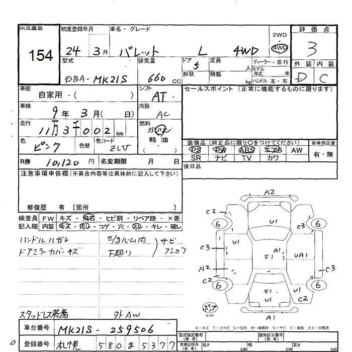 SUZUKI PALETTE