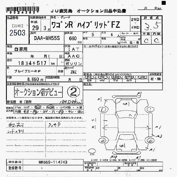 SUZUKI WAGON R