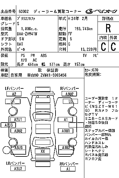 TOYOTA PRIUS ALPHA