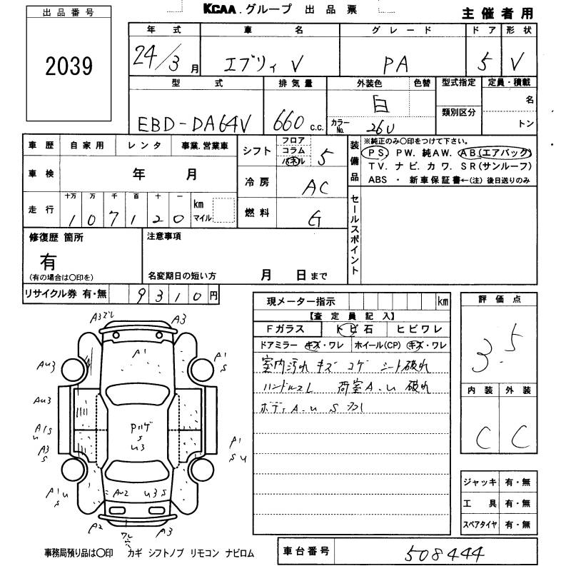 SUZUKI EVERY