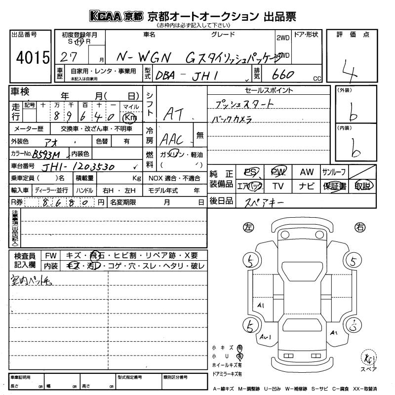HONDA N-WGN