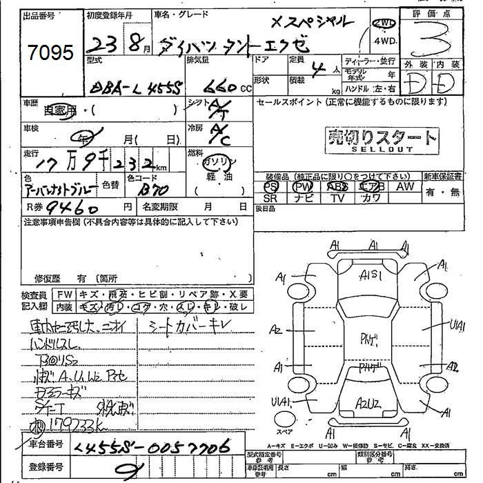 DAIHATSU TANTO EXE