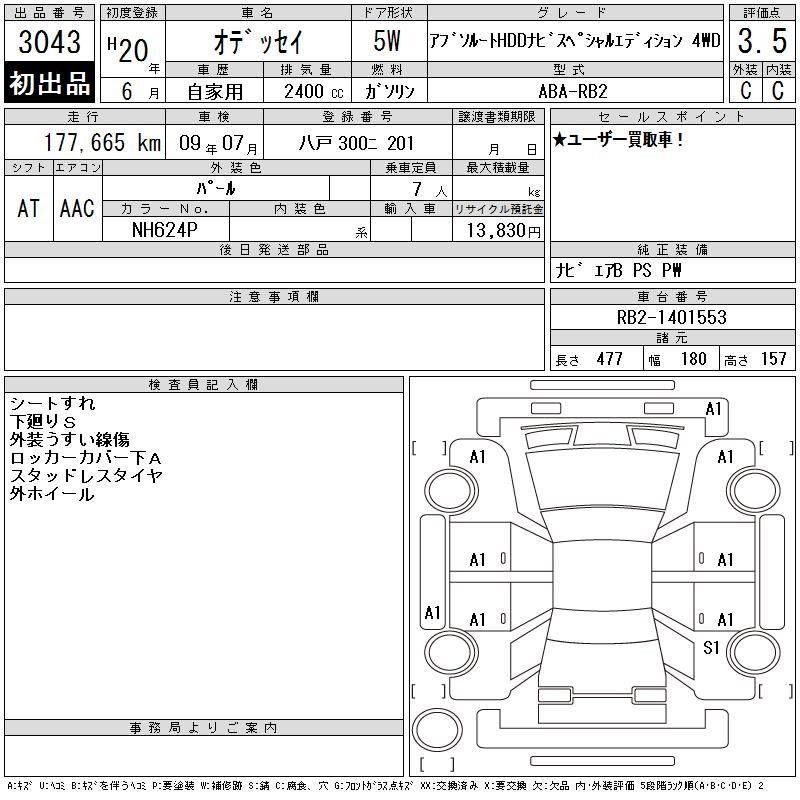 HONDA ODYSSEY