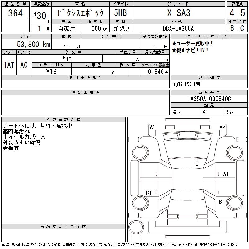 TOYOTA PIXIS EPOCH