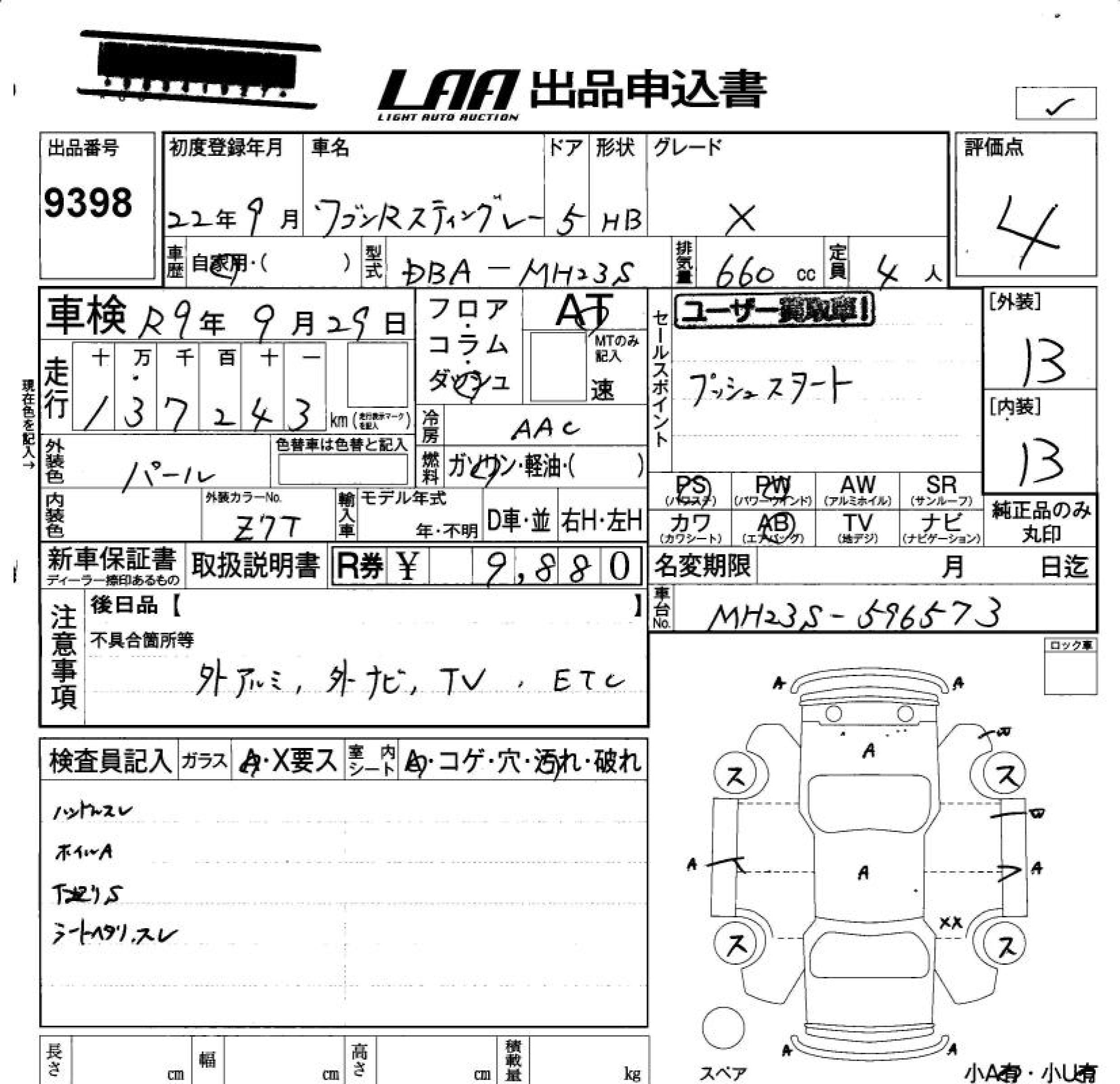 SUZUKI WAGON R