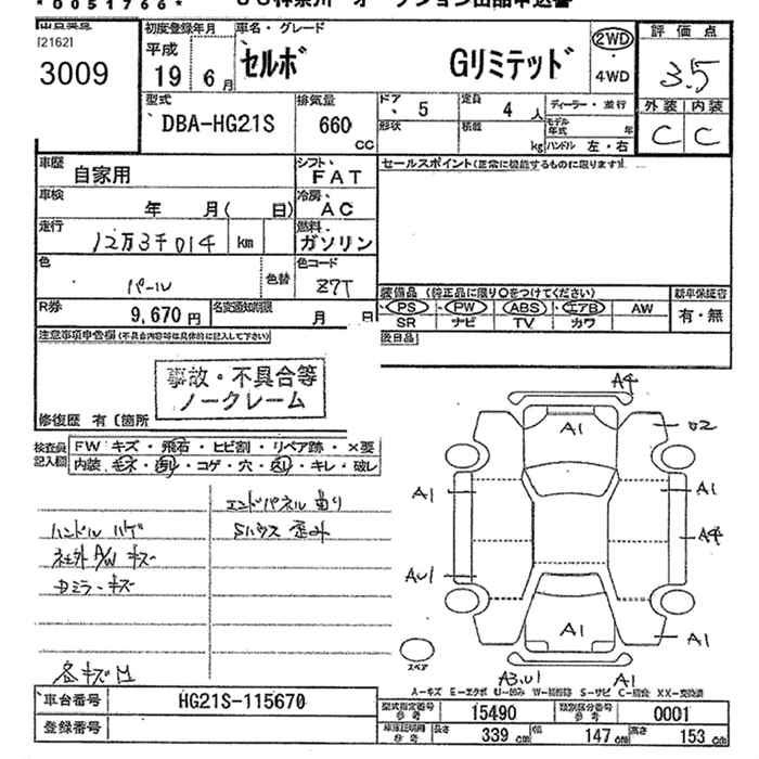 SUZUKI CERVO