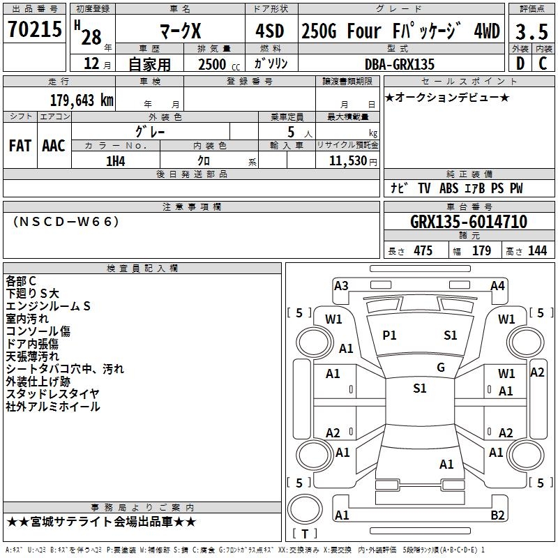 TOYOTA MARK X