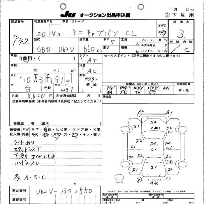 MITSUBISHI MINICAB