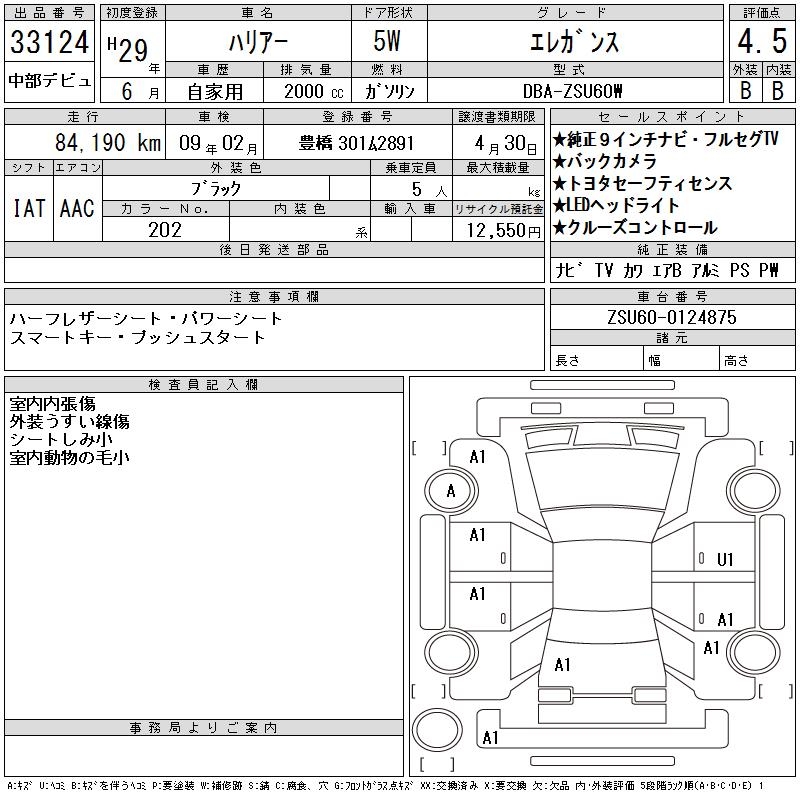 TOYOTA HARRIER
